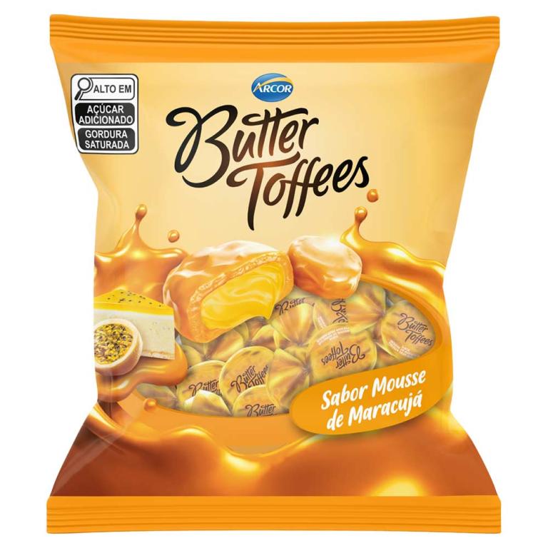 BALA A BUTTER TOFFE MARACUJA 400G