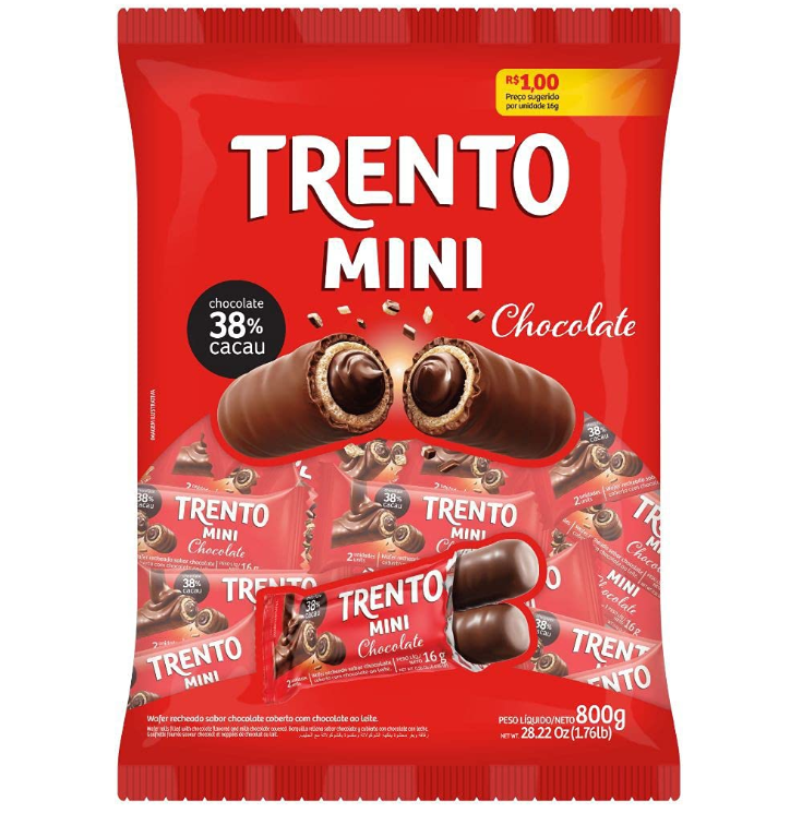 TRENTO MINI CHOCOLATE PCT 700G
