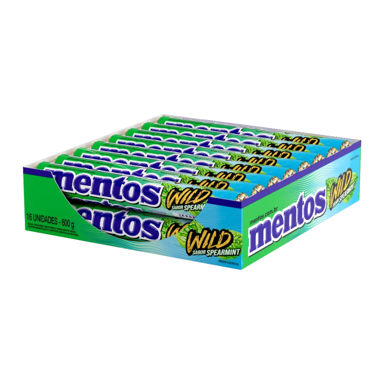 MENTOS STICK WILDSPEARMINT 16X 37,5G