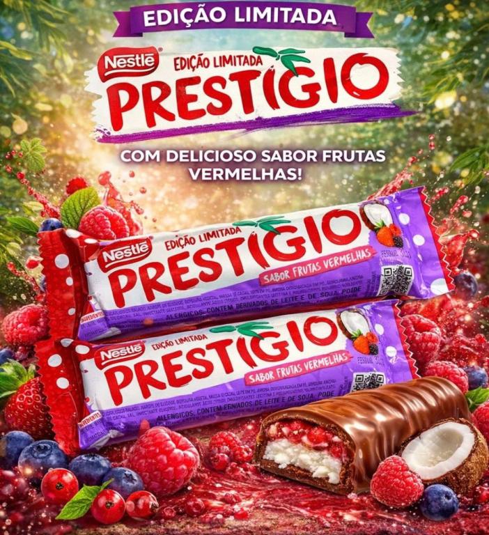 CHOC. NESTLE PRESTIGIO FRUTAS VERMELHAS 30X33G