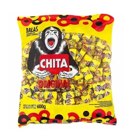 BALA MASTIGAVEL CHITA ABACAXI 500G