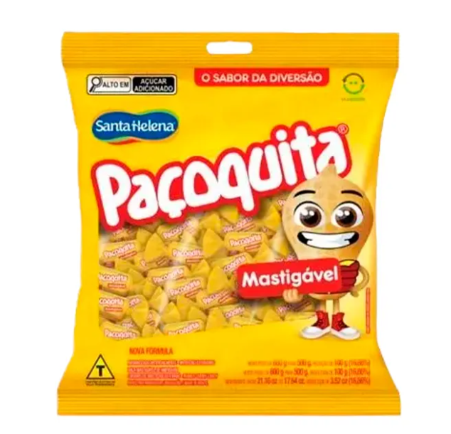 BALA MASTIGAVEL PACOQUITA 500G