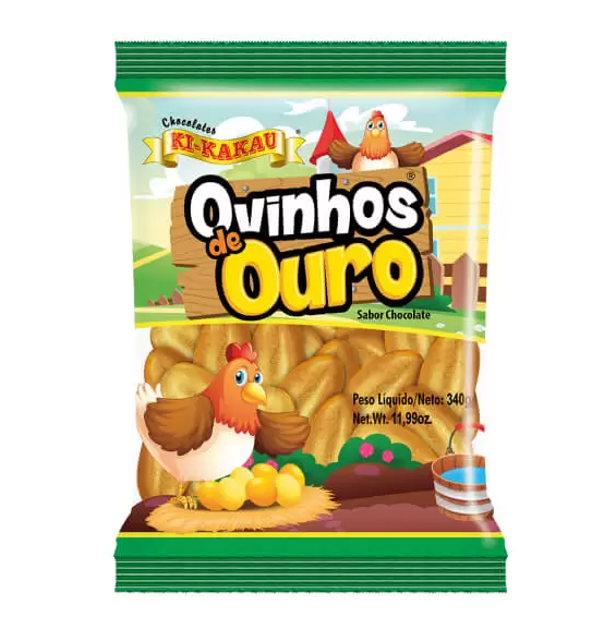 OVINHOS DE OURO KIKAKAU PCT 340G C/40