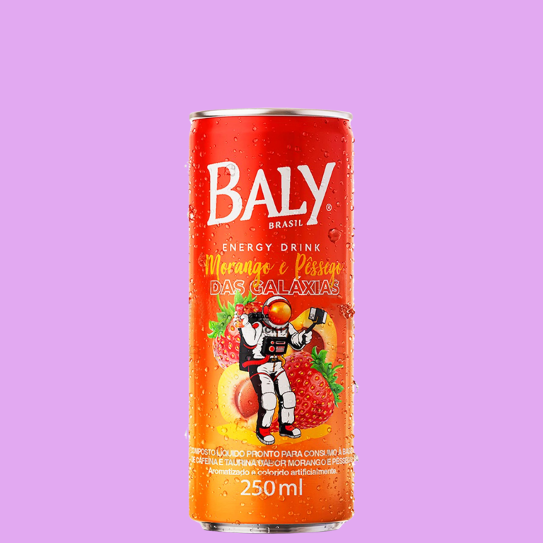 BALY LATINHA MORANGO E PESSEGO 250ML
