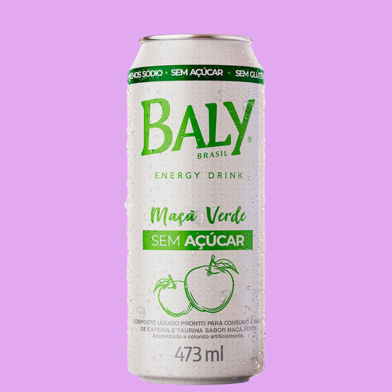 BALY LATAO MAÇA VERDE SEM AÇUCAR 473ML