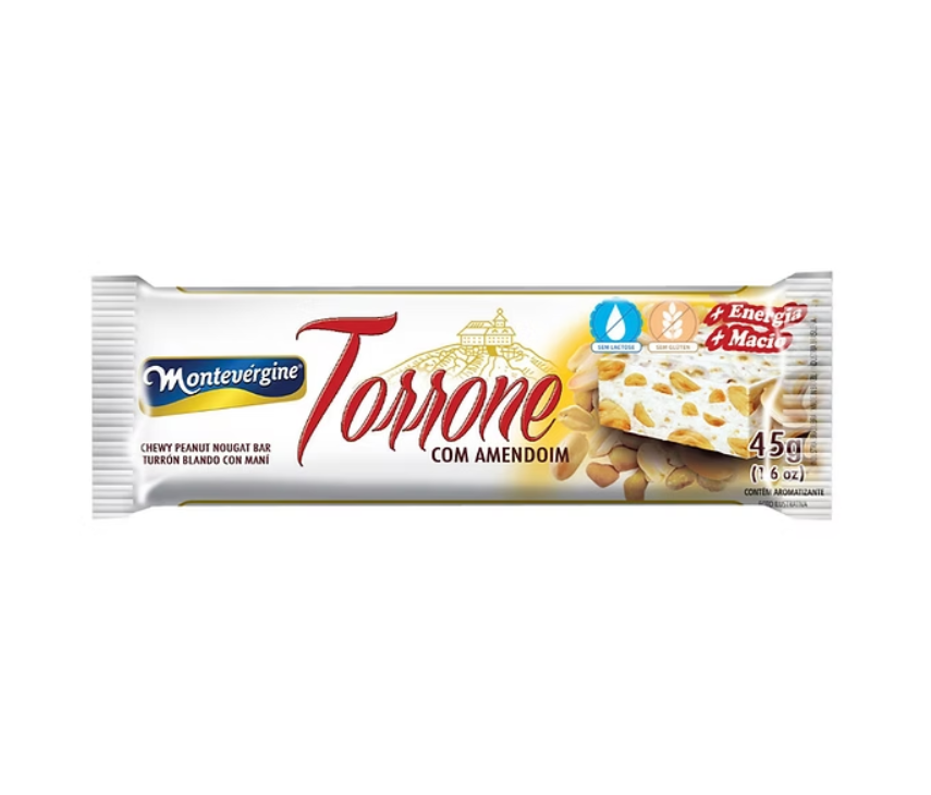 TORRONE AMENDOIM MONTEVERGINE 12X45G