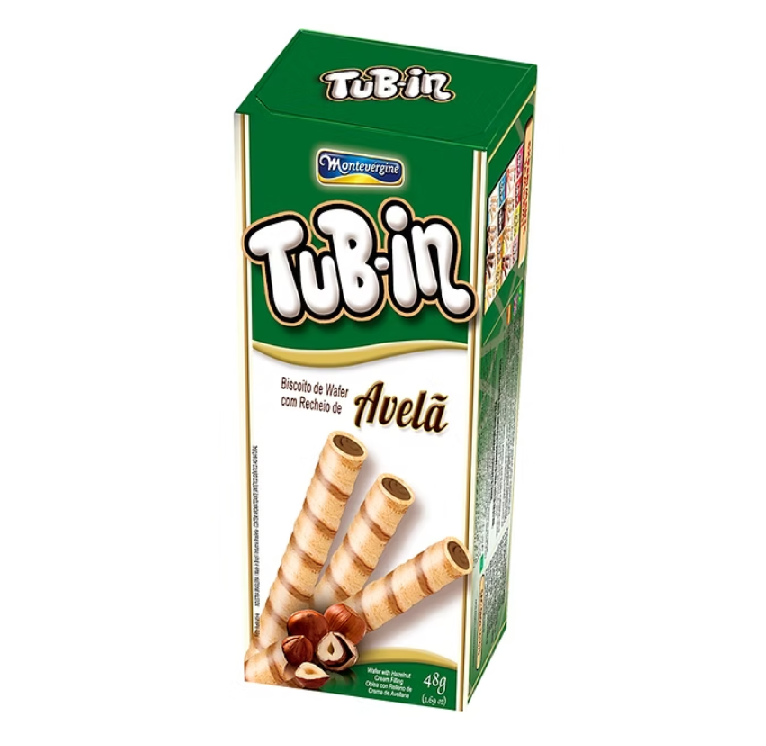 TUB IN WAFER RECHEIO AVELA MONTEVERGINE 48G