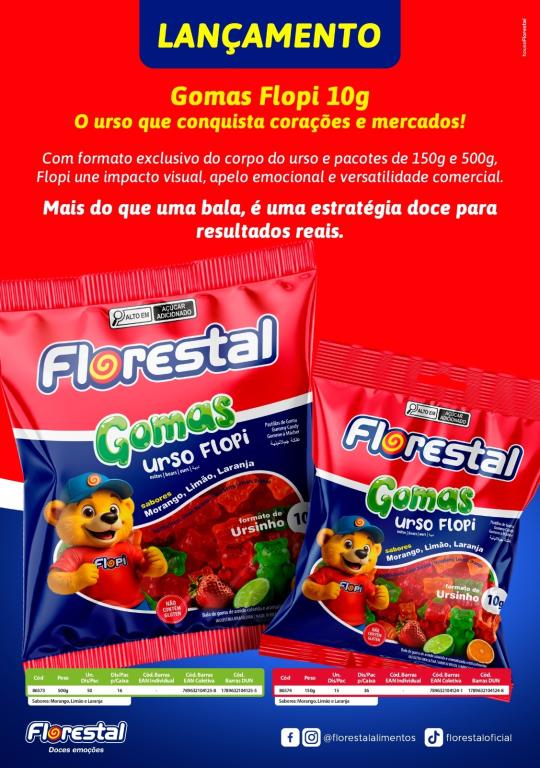 GOMA FLORESTAL FLOPI SORTIDA 150G
