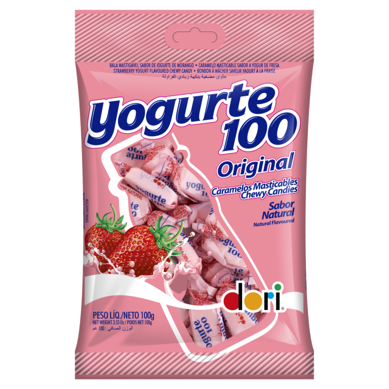 BALA YOGURTE100 MORANGO DORI SM 100G