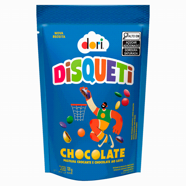 DISQUETI CHOCOLATE CONF POUCH 120G