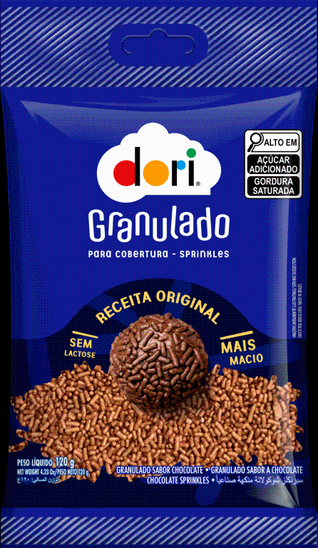 GRANULADO CHOCOLATE DORI 120G