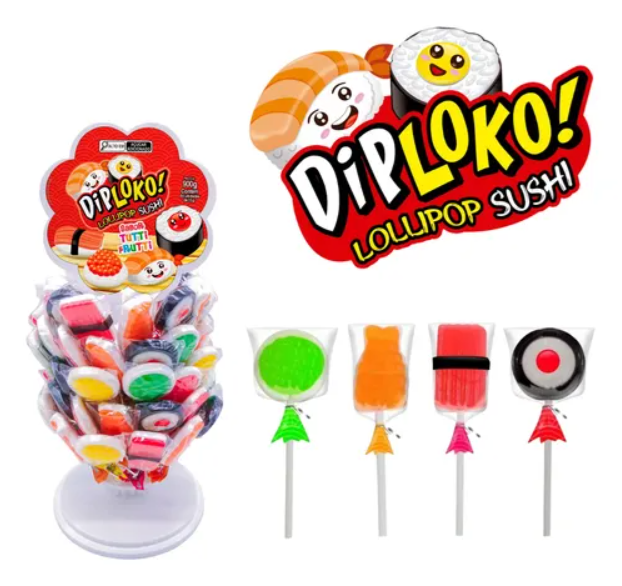 DIP LOKO TORRE SUSHI SORTIDOS 60X15G