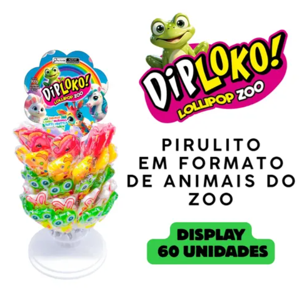 DIP LOKO TORRE ZOO SORTIDOS 60X15G