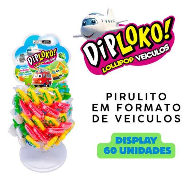 DIP LOKO TORRE VEICULOS SORTIDOS 60X15G