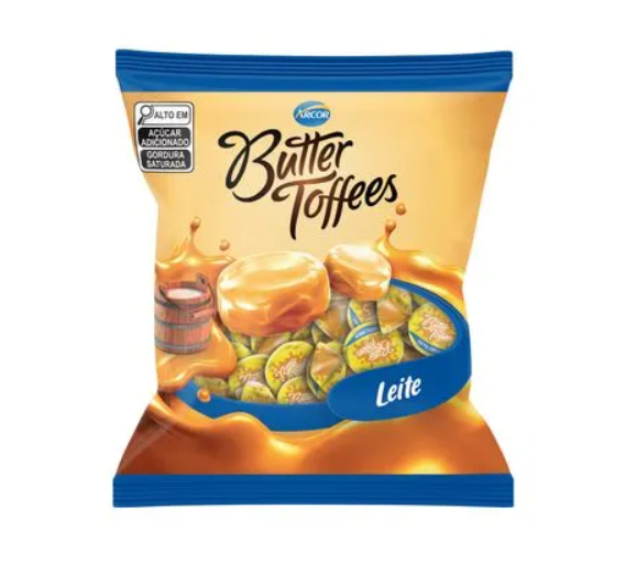 BALA BUTTER TOFFE LEITE SM 90G