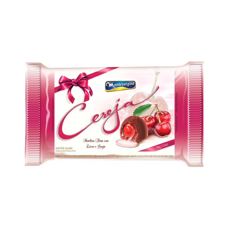 BOMBOM MONTEVERGINE RECHEIO CEREJA AO LICOR 94G