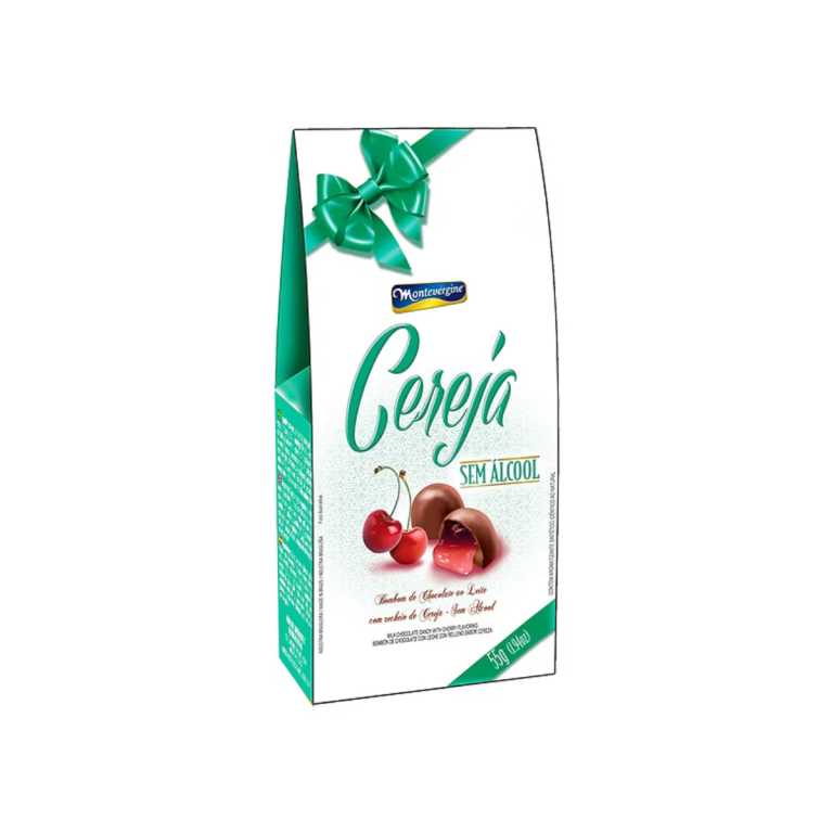 BOMBOM MONTEVERGINE RECHEIO CEREJA SEM ALCOOL 55G