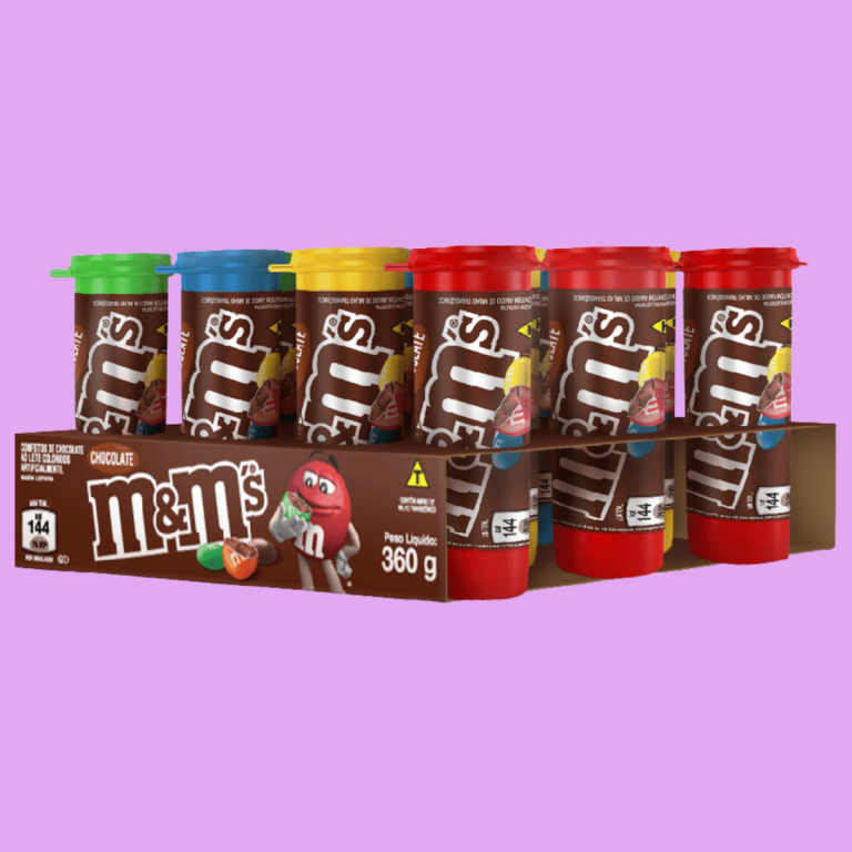 MM'S CHOCOLATE AO LEITE TUBO 30G