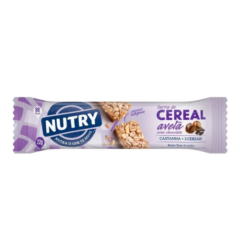 BARRA DE CEREAL AVELÃ NUTRY 22G