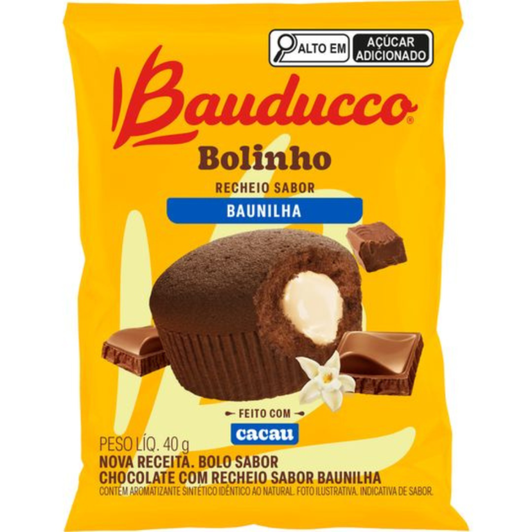 BOLINHO BAUNILHA BAUDUCCO 40 GR