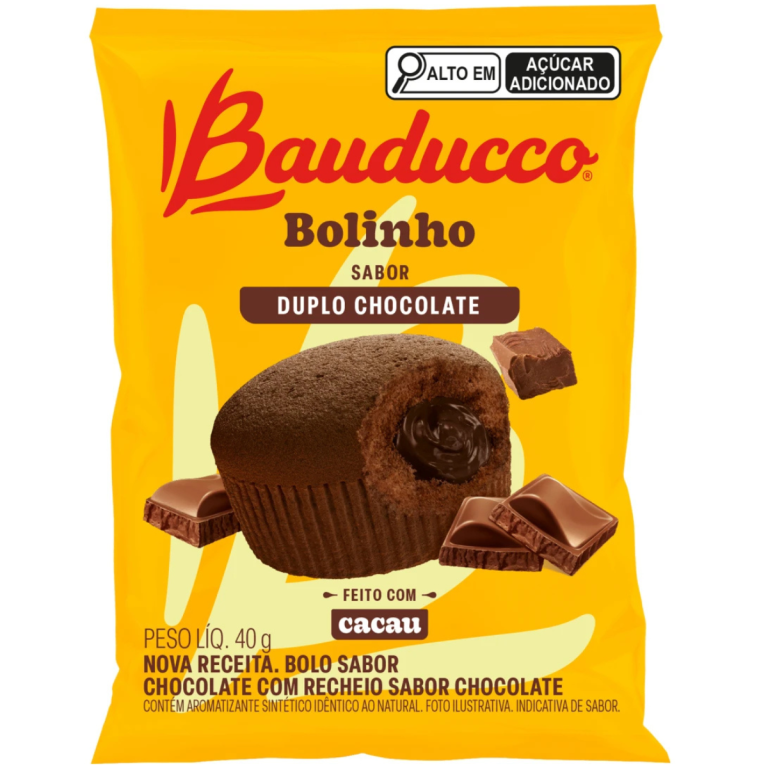 BOLINHO DUPLO CHOCOLATE BAUDUCCO 40 GR