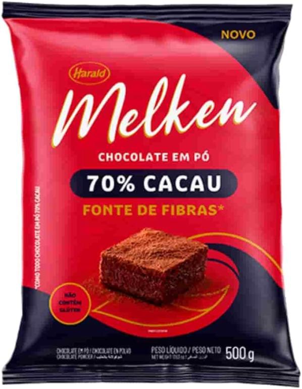 HARALD CHOC EM PO 70% MELKEN PCT 500G