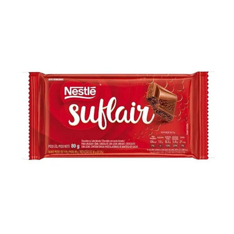 CHOC. BARRA NESTLE 80GR SULFLAIR