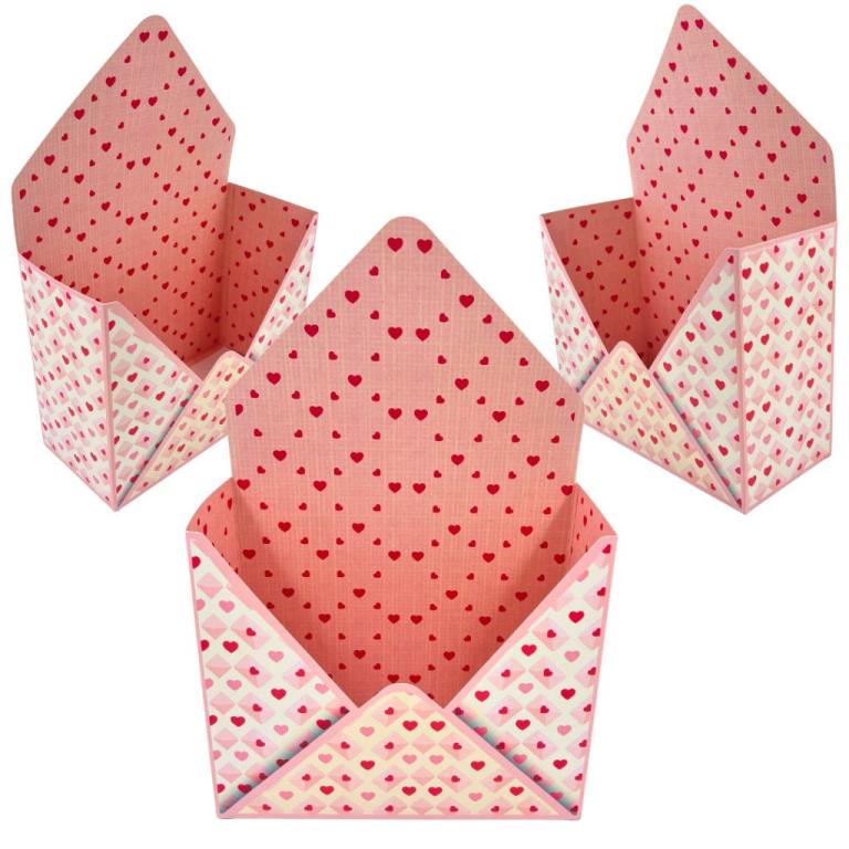 CAIXA ENVELOPE PARA FLORES