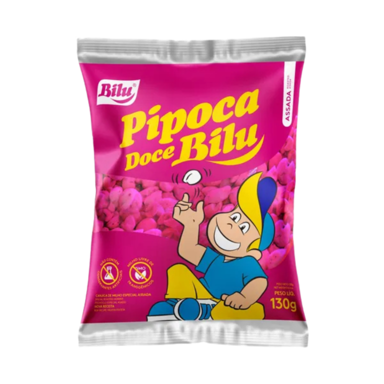 PIPOCA DOCE BILU 10X130G