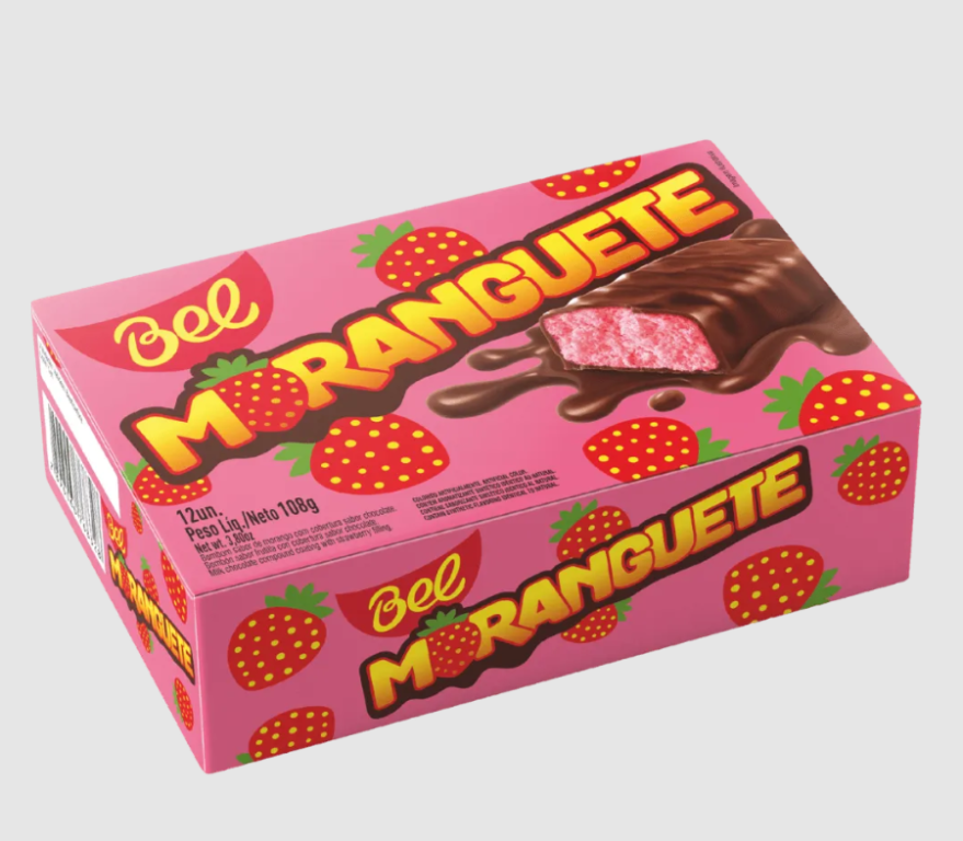 CHOC. MORANGUETE 108G C/12