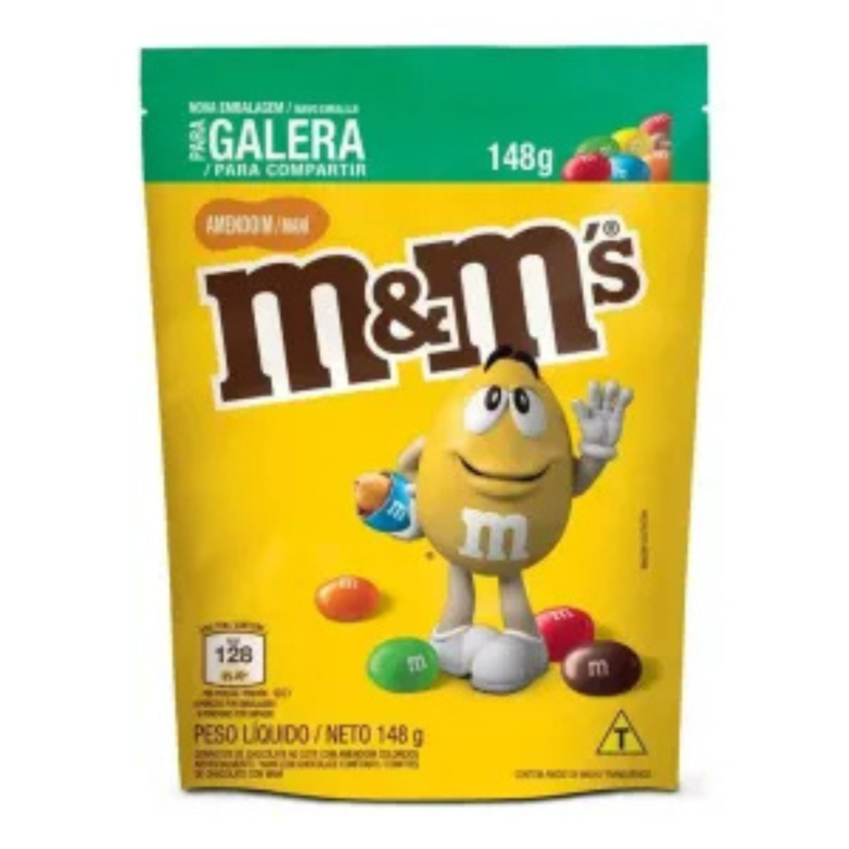 MM'S AMENDOIM 132G