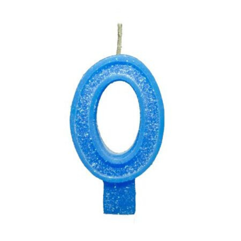 VELA AZUL NUMERO 0 FORFEST C/1