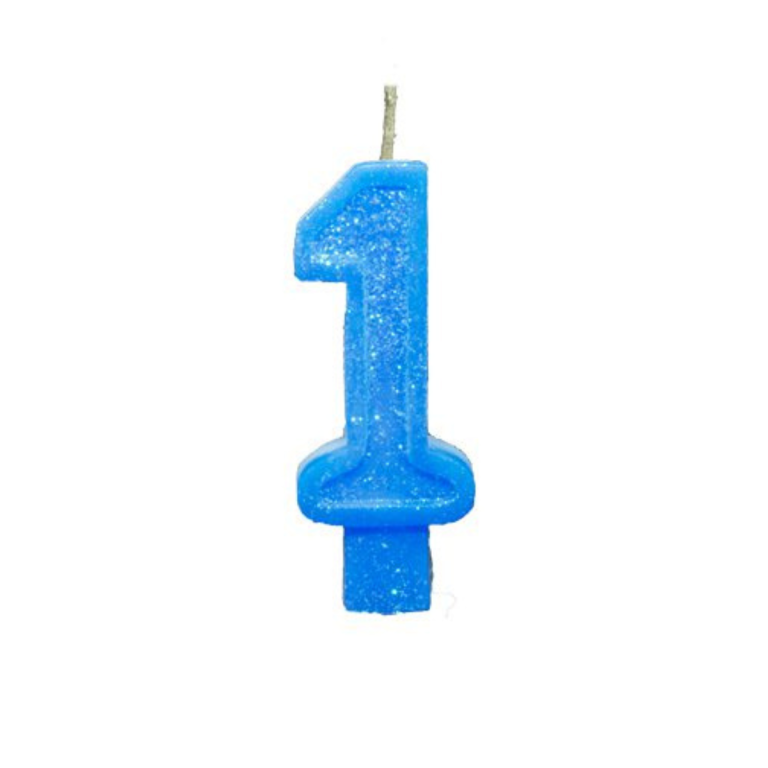 VELA AZUL NUMERO 01 FORFEST C/1