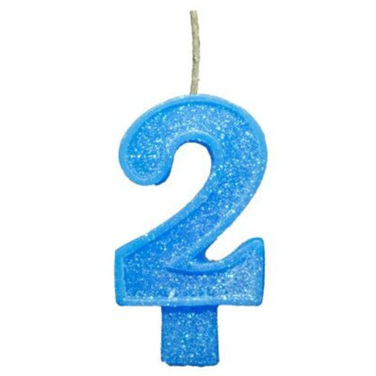 VELA AZUL NUMERO 02 FORFEST C/1
