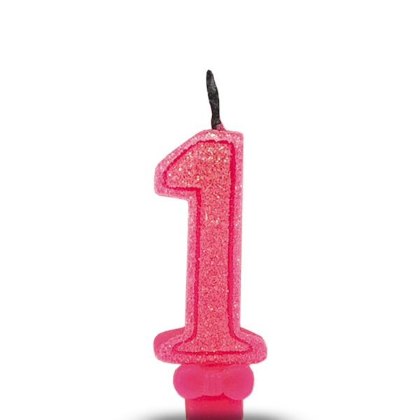 VELA ROSA NUMERO 01 FORFEST C/1