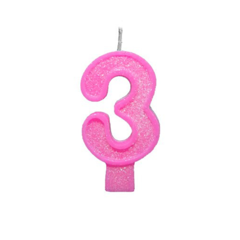 VELA ROSA NUMERO 03 FORFEST C/1