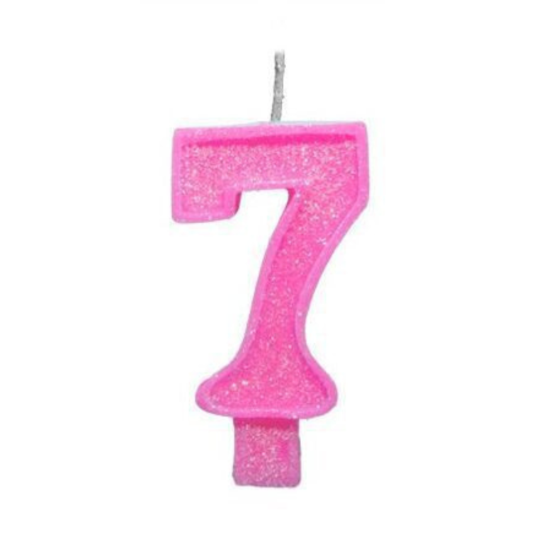 VELA ROSA NUMERO 07 FORFEST C/1