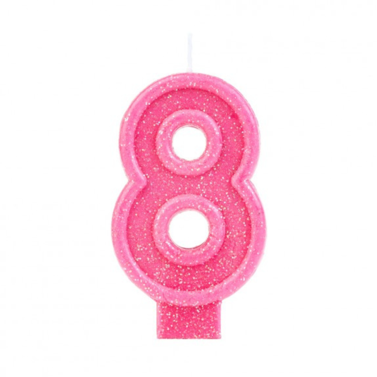 VELA ROSA NUMERO 08 FORFEST C/1