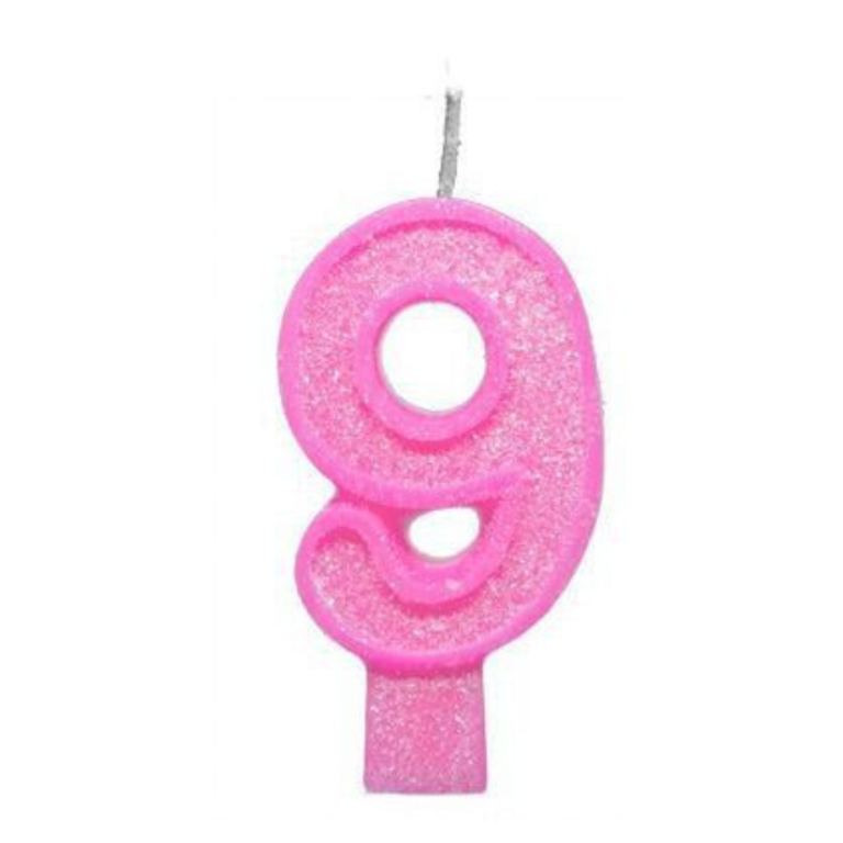 VELA ROSA NUMERO 09 FORFEST C/1