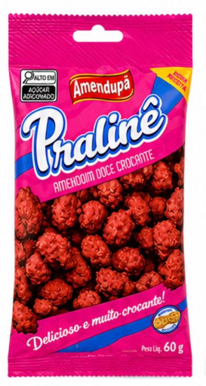 AMENDOIM AMENDUPA PRALINE 60G
