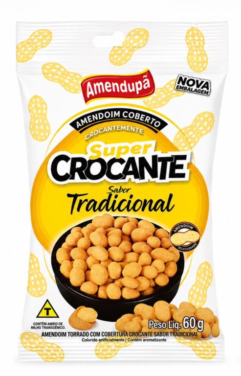 AMENDOIM AMENDUPA CROCANTE TRADICIONAL 60G
