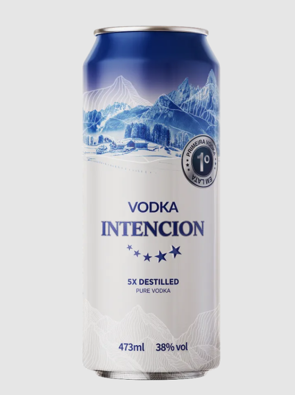 VODKA INTENCION BALY LATA 473ML