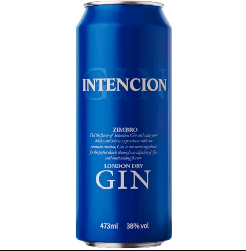 GIN INTENCION BALY LATA 473ML