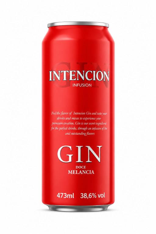 GIN INTENCION MELANCIA BALY LATA 473ML