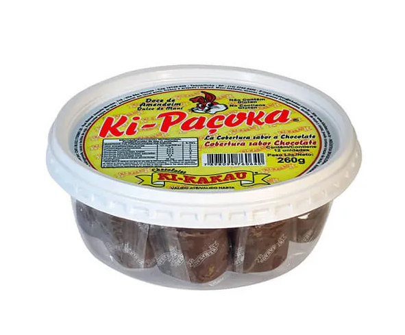 PACOCA COBERT. CHOC. KIKAKAU POTE 260G C/13