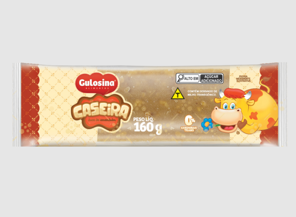 DOCE DE AMENDOIM CASEIRA GULOSINA 160G