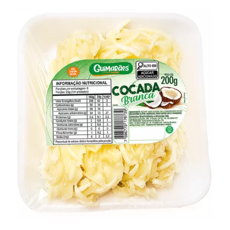 COCADA BRANCA BANDEJA GUIMARAES 200G