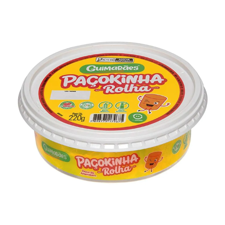 PACOCA ROLHA POTE GUIMARAES 220G C/17