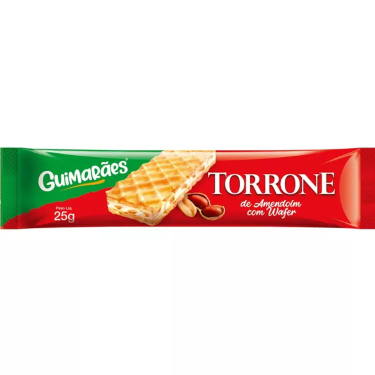 TORRONE COM WAFFER GUIMARAES 25G
