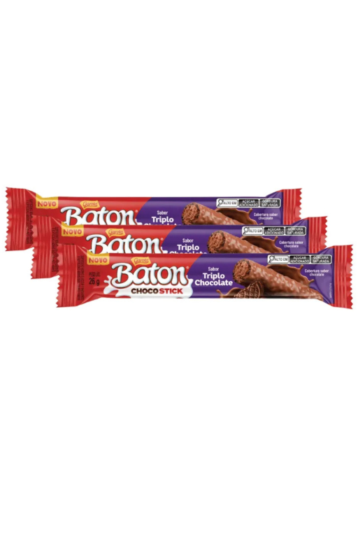 CHOC. CHOCOSTICK BATON TRIPLO CHOC. 12X26G